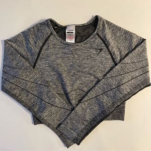 GymShark Amplify Crop Long Sleeve Top